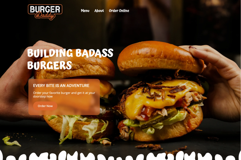 business website for restaurant