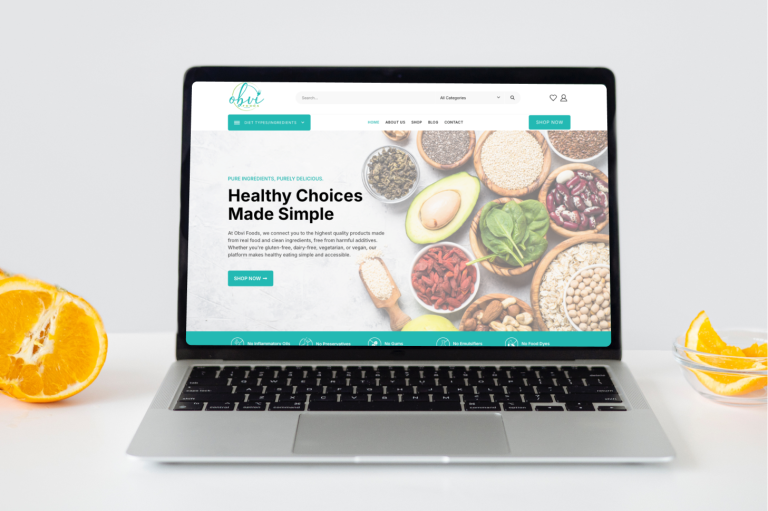 website for health business